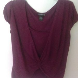 Plum thin sweater